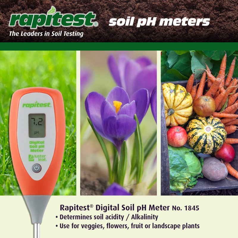 Luster Leaf Rapitest Digital Soil pH Meter. Designed and Engineered in the USA. - Image 3